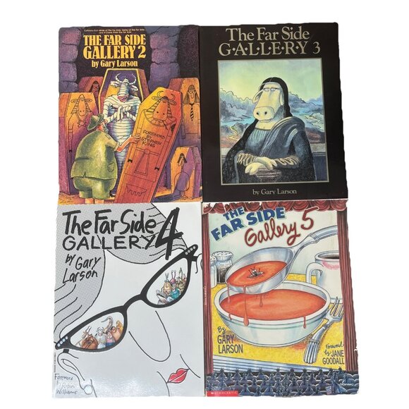 The Far Side by Gary Larson lot of 4.  Gallery 2,3,4 & 5 - Picture 1 of 16